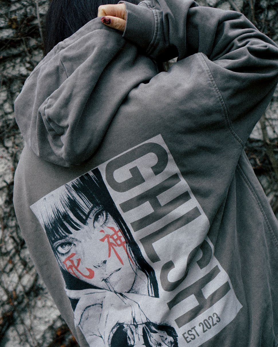 SHINIGAMI EMBROIDERY HOODIE