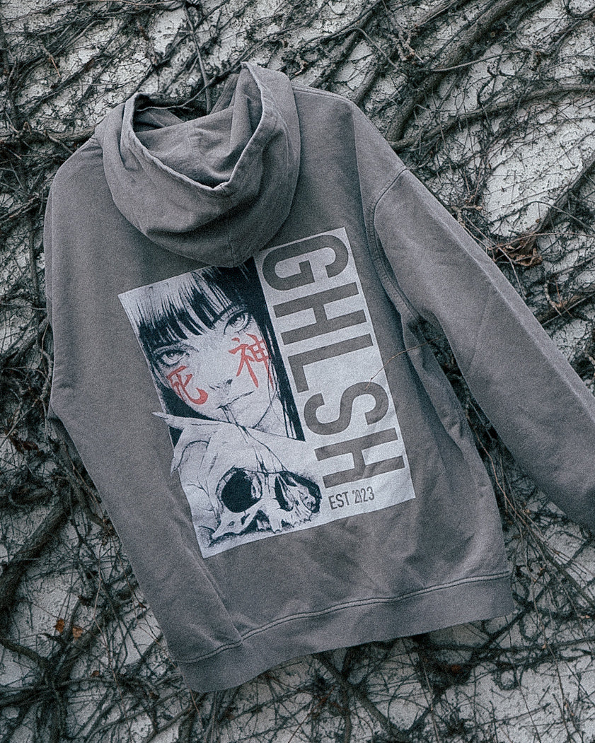 SHINIGAMI EMBROIDERY HOODIE