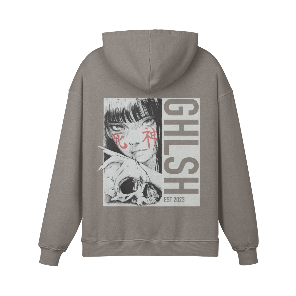 SHINIGAMI EMBROIDERY HOODIE