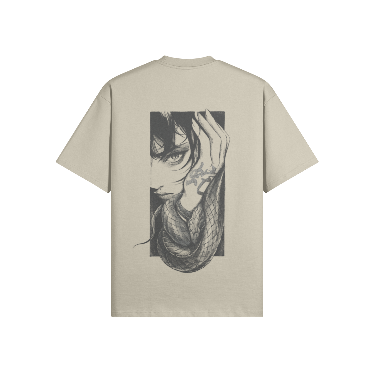 Serpent Oversized Fit Tee – Ghoulish Standards